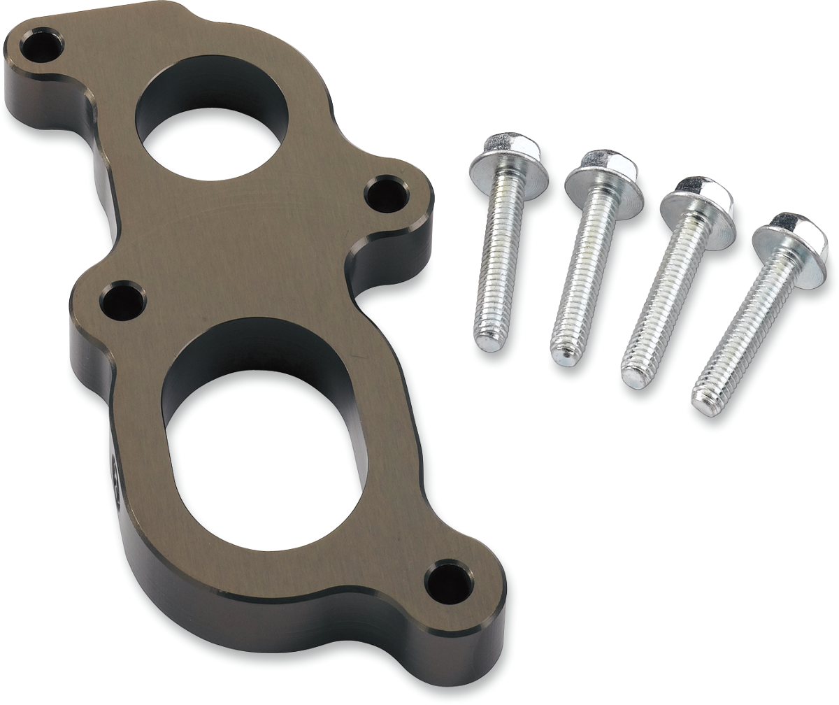 MOOSE RACING Carburetor Spacer - Raptor 660 1050-0153