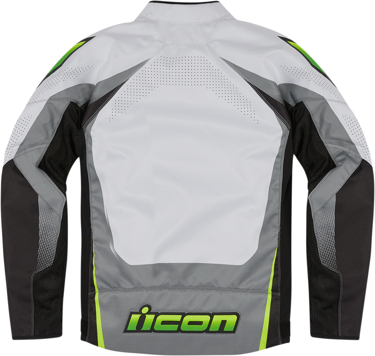ICON Hooligan Ultrabolt Jacket - Gray/Hi-Vis - 3XL 2820-5539