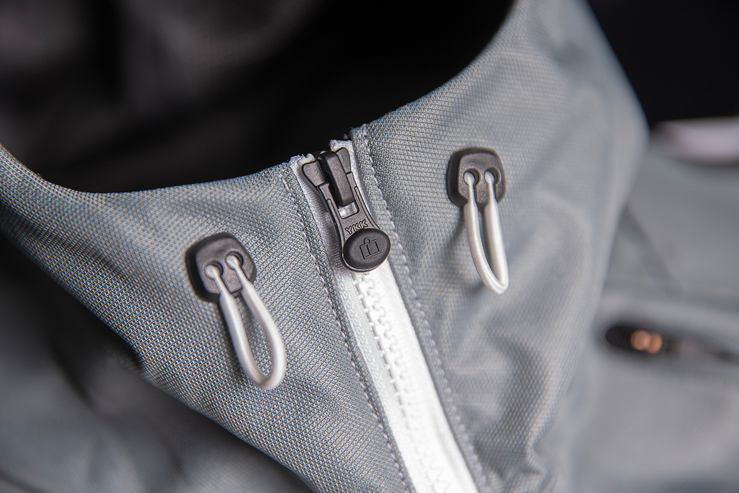 ICON Airform Retro Jacket -  Gray - Large 2820-5516