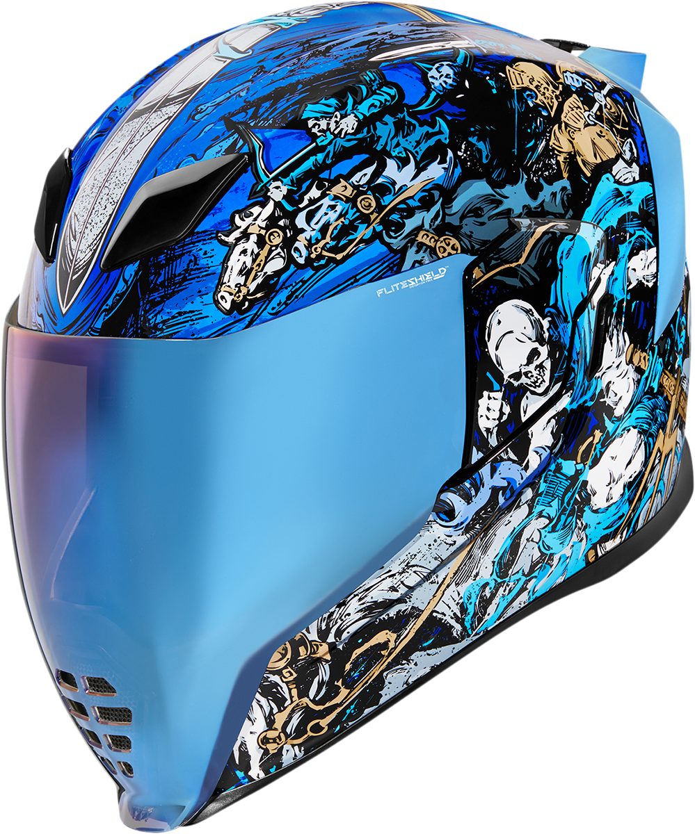 ICON Airflite* Helmet - 4Horsemen - Blue - Medium 0101-13919