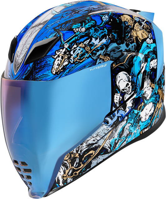 ICON Airflite* Helmet - 4Horsemen - Blue - Medium 0101-13919