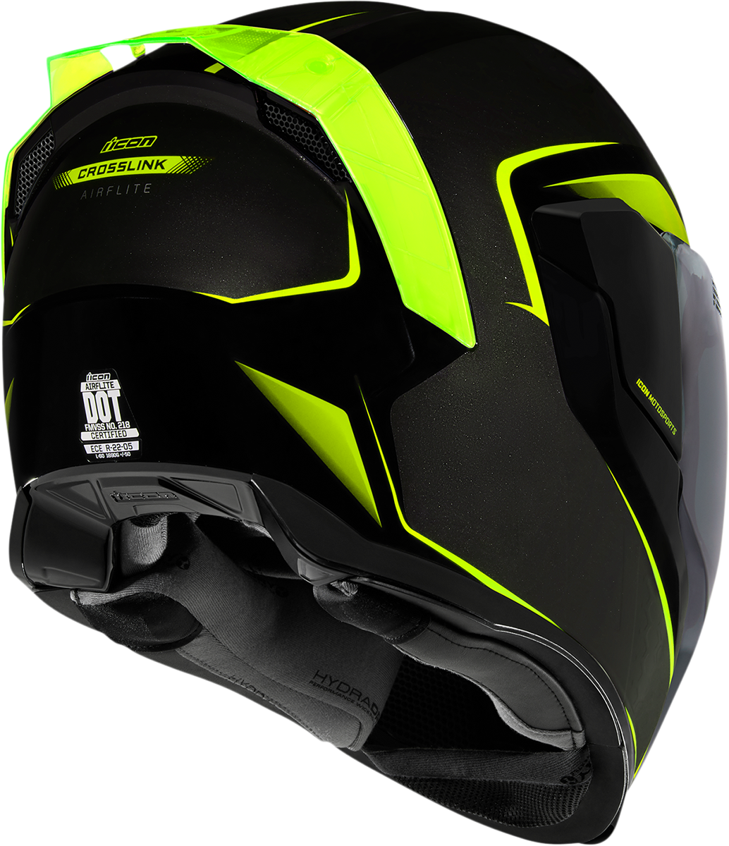 ICON Airflite* Helmet - Crosslink - Hi-Viz - Medium 0101-14073