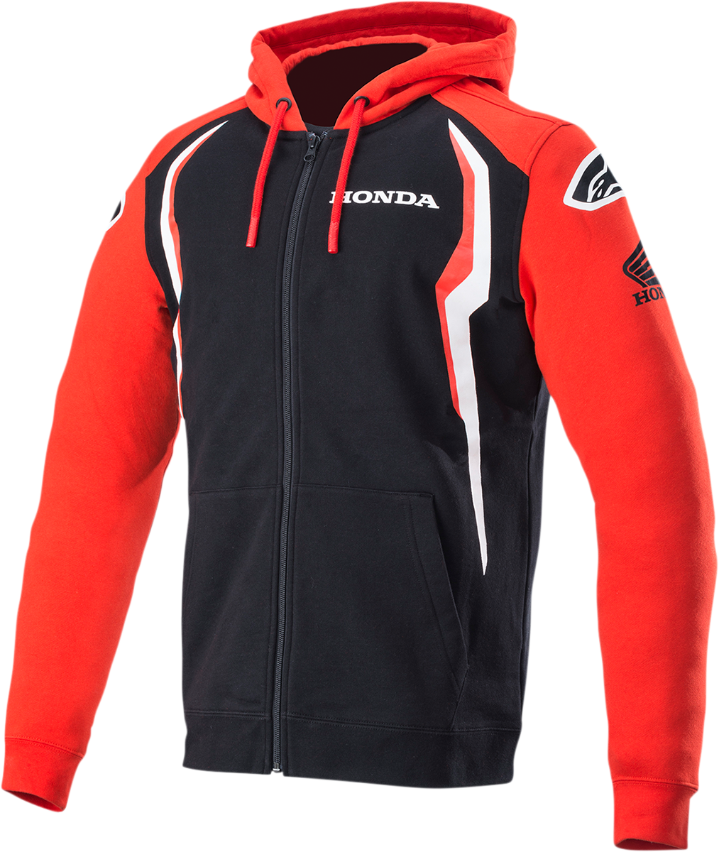 ALPINESTARS Honda Zip Hoodie - Large 1H20-23200-L
