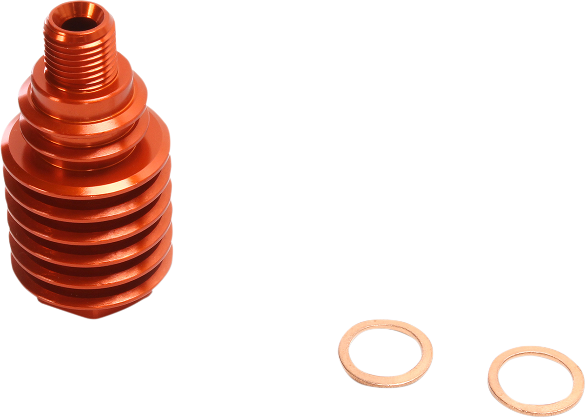 MOOSE RACING Brake Caliper Cooler - Rear - Orange M73-150