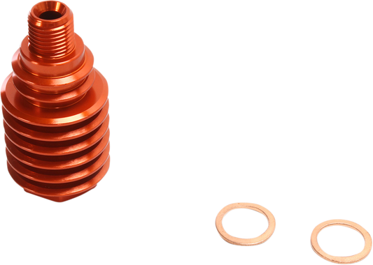 MOOSE RACING Brake Caliper Cooler - Rear - Orange M73-150