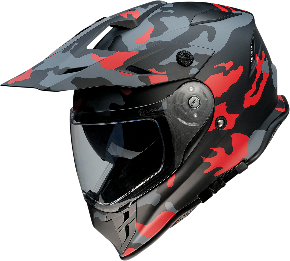 Z1R Range Helmet - Camo - Red - Small 0140-0094