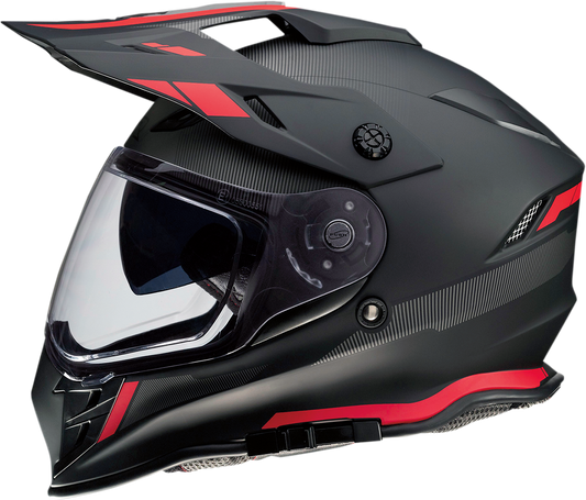 Z1R Range Helmet - Uptake - Black/Red - XL 0140-0017