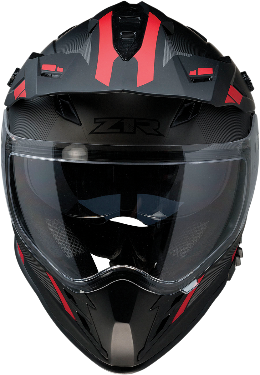 Z1R Range Helmet - Uptake - Black/Red - XL 0140-0017