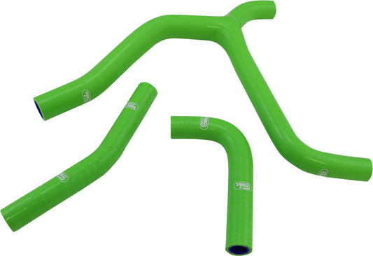 MOOSE RACING Radiator Hose Kit - Green - Kawasaki KAW-99 GN