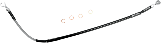 MOOSE RACING Brake Line - Rear - Stainless Steel - Honda H02-2-035/P