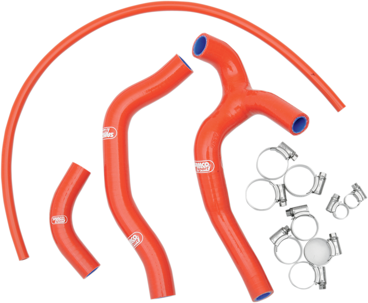 MOOSE RACING Radiator Hose Kit - Red - Honda MBU-HON-28-RD