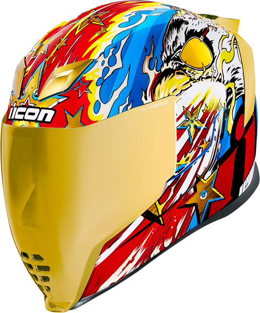 ICON Airflite* Helmet - Freedom Spitter - Gold - XS 0101-13924