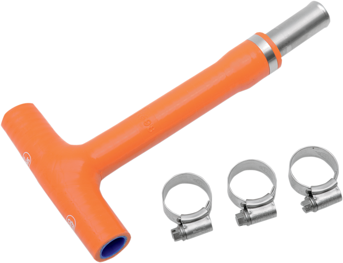 MOOSE RACING Radiator Hose Kit - Orange - T-Piece - KTM MBU-FTP-4-OR