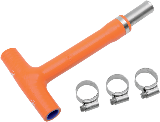 MOOSE RACING Radiator Hose Kit - Orange - T-Piece - KTM MBU-FTP-4-OR