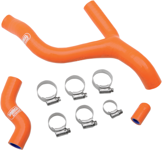 MOOSE RACING Radiator Hose Kit - Orange - KTM MBU-KTM-43-OR