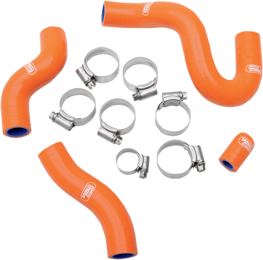 MOOSE RACING Radiator Hose Kit - Orange - KTM MBU-KTM-47-OR