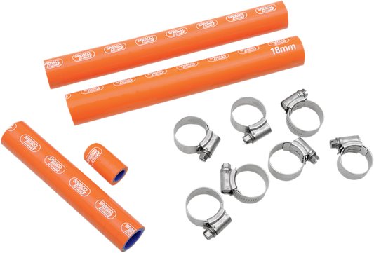 MOOSE RACING Radiator Hose Kit - Orange - KTM MBU-KTM-51-OR