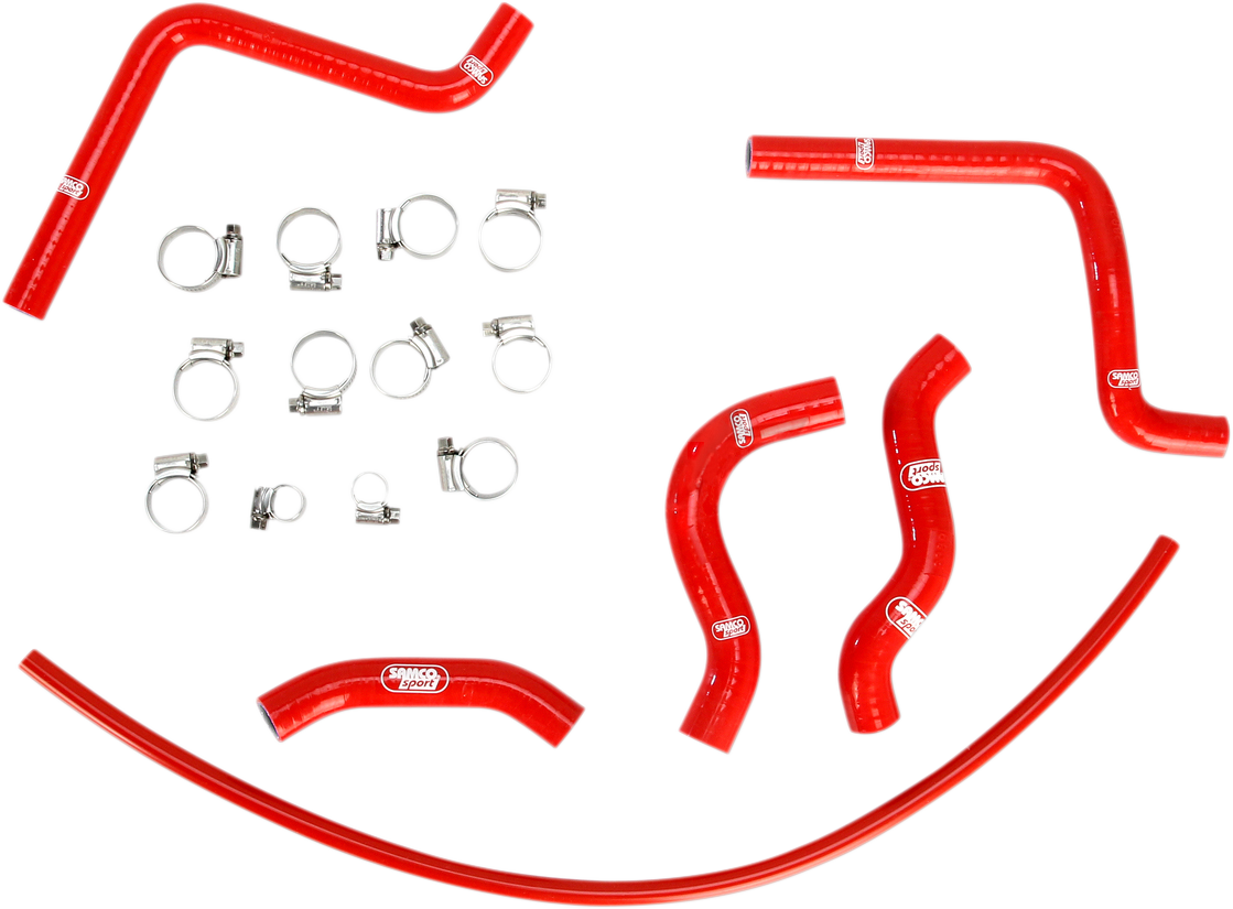 MOOSE RACING Radiator Hose Kit - Red - Honda MBU-HON-29-RD