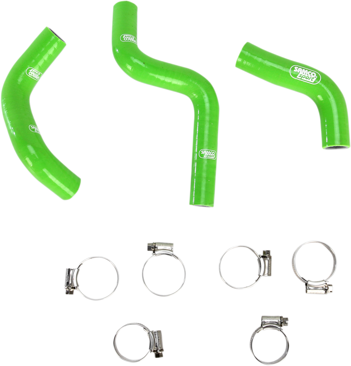 MOOSE RACING Radiator Hose Kit - Green - Kawasaki MBU-KAW-63-GR