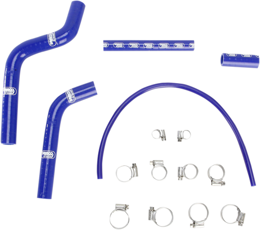MOOSE RACING Radiator Hose Kit - Blue - Yamaha MBU-YAM-30-BL