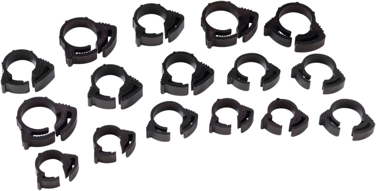 MOOSE RACING Clamps Nylon Ratchet 16-Piece 111-2016