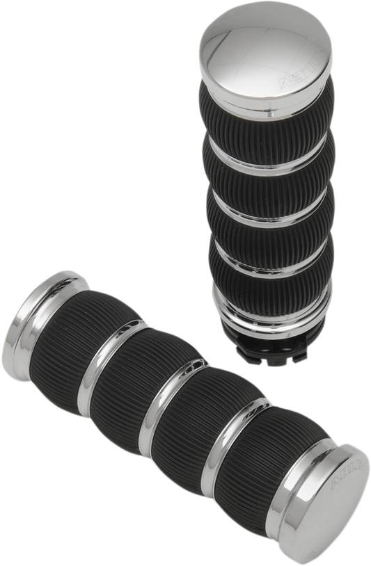 ARLEN NESS Grips - Ring Leader - Cable - Chrome 07-312