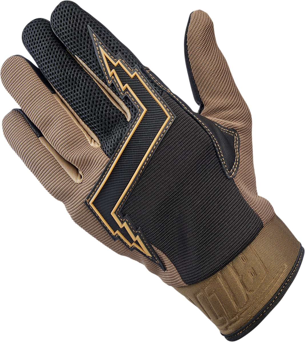 BILTWELL Baja Gloves - Chocolate/Black - XS 1508-0201-301