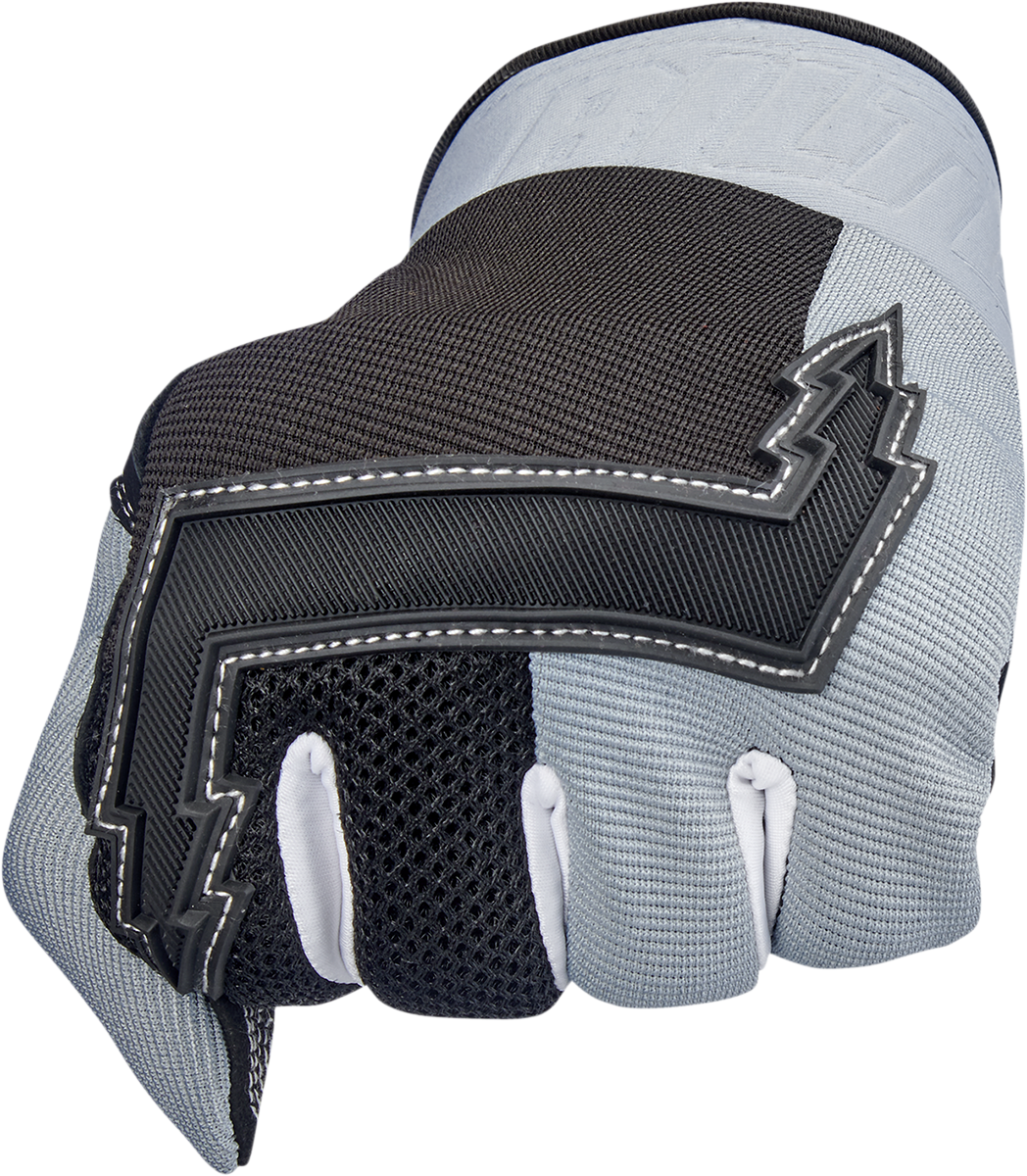 BILTWELL Baja Gloves - Gray/Black - Small 1508-1101-302