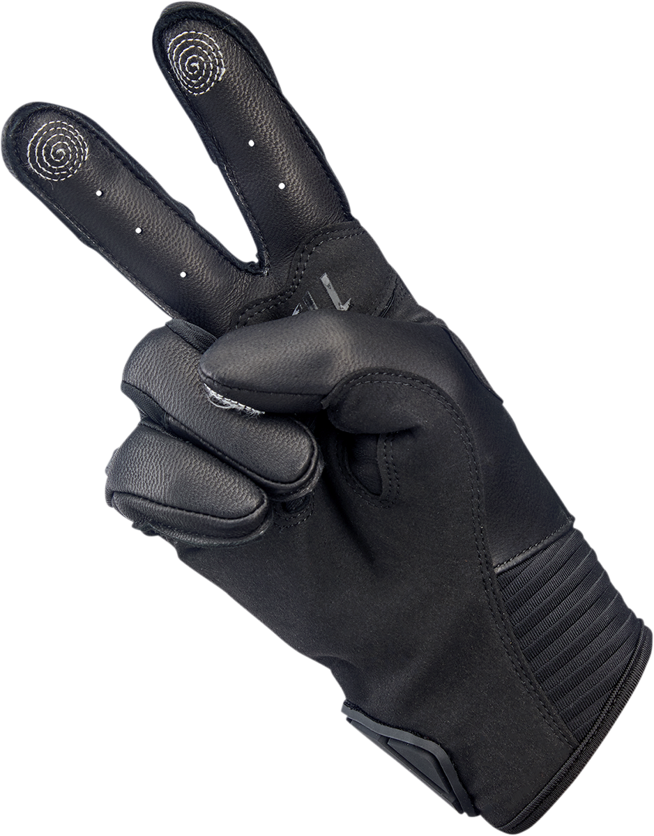 BILTWELL Bridgeport Gloves - Black - 2XL 1509-0101-306