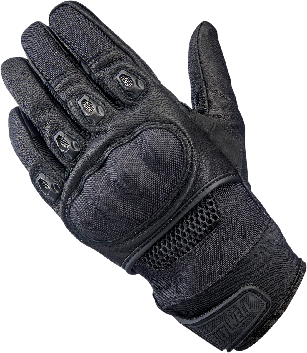 BILTWELL Bridgeport Gloves - Black - 2XL 1509-0101-306