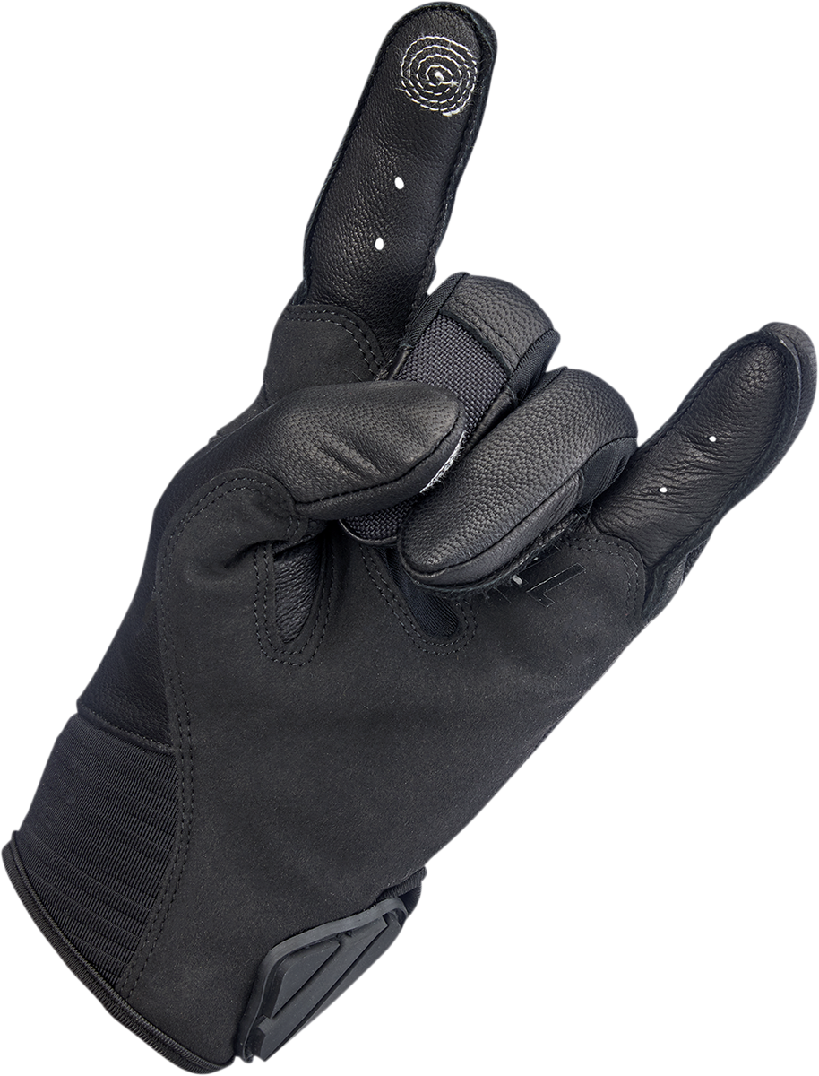 BILTWELL Bridgeport Gloves - Black - 2XL 1509-0101-306