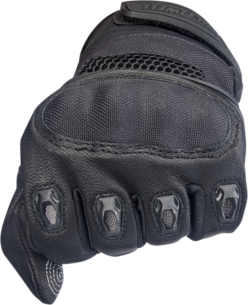 BILTWELL Bridgeport Gloves - Black - 2XL 1509-0101-306