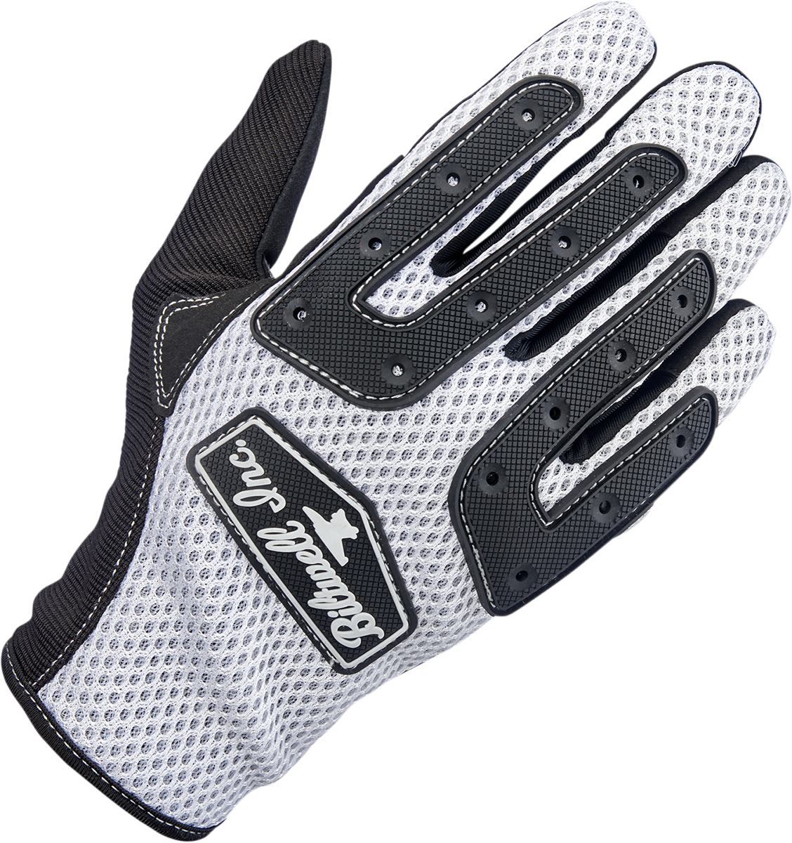 BILTWELL Anza Gloves - White/Black - XS 1507-0401-001
