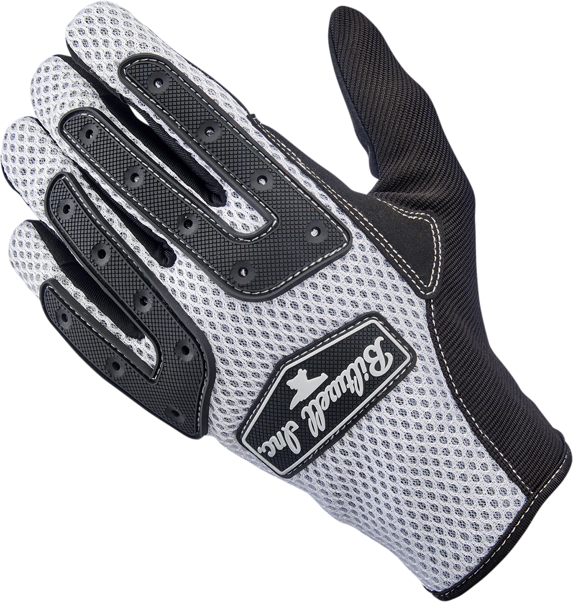BILTWELL Anza Gloves - White/Black - XS 1507-0401-001