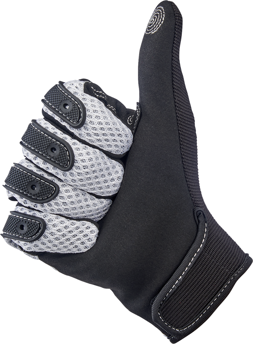 BILTWELL Anza Gloves - White/Black - XS 1507-0401-001