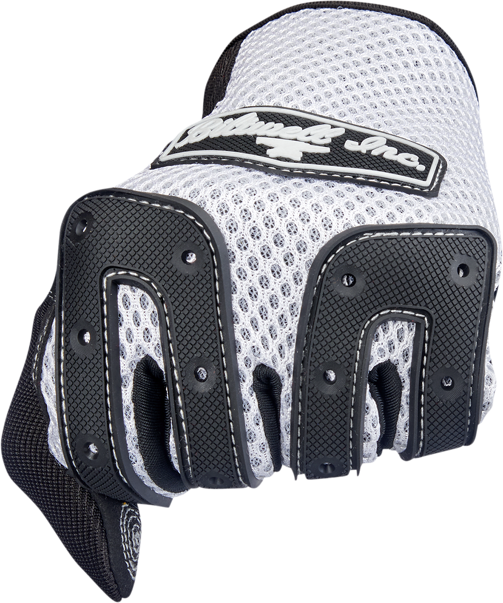 BILTWELL Anza Gloves - White/Black - XS 1507-0401-001