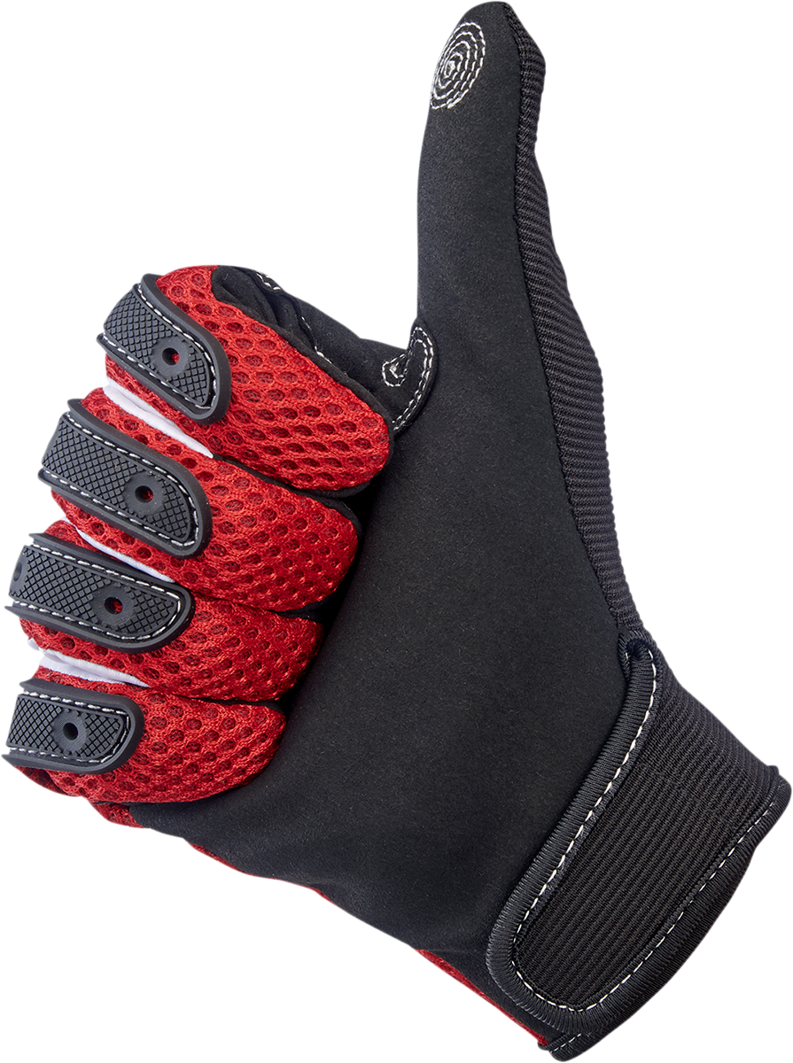 BILTWELL Anza Gloves - Red/Black - 2XL 1507-0801-006