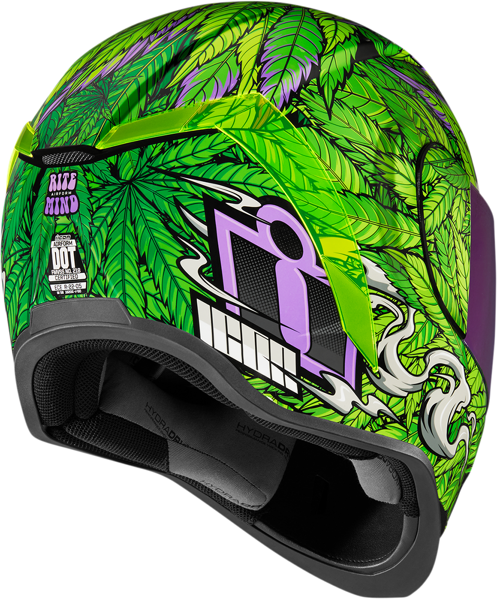 ICON Airform* Helmet - Ritemind Glow* - Green - Medium 0101-14080