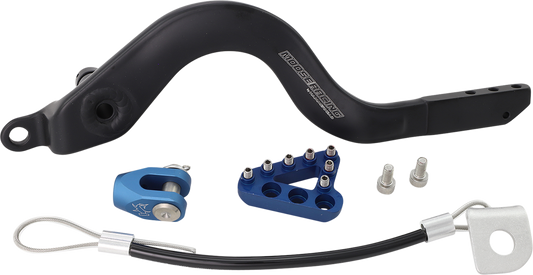 MOOSE RACING Brake Pedal - Blue - Yamaha 82-0225-21-22