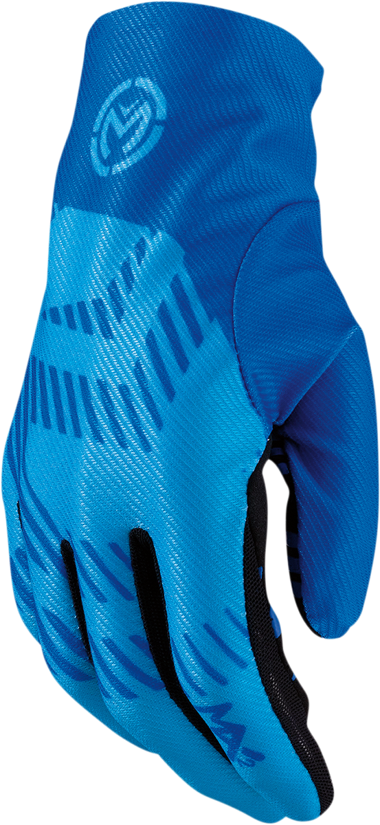 MOOSE RACING MX-2* Gloves - Blue - Large 3330-7030