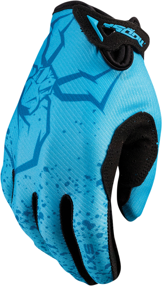 MOOSE RACING Youth SX1* Gloves - Blue - Small 3332-1682
