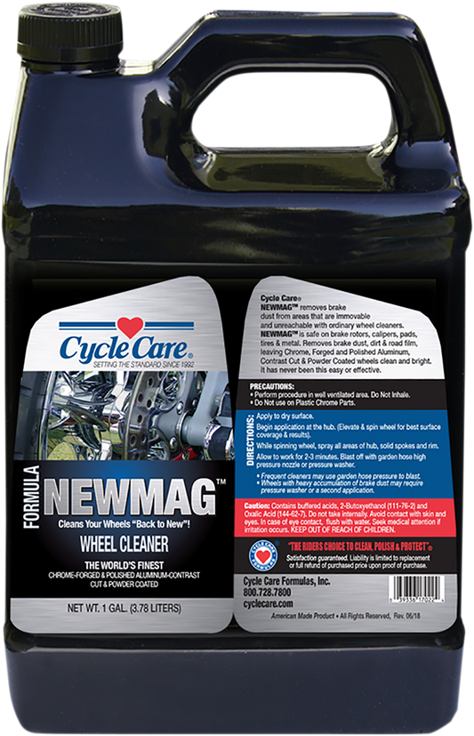 CYCLE CARE FORMULAS Formula Mag Wheel - 1 U.S. gal. 17128