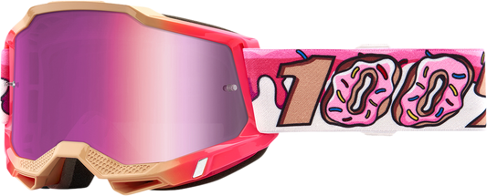100% Accuri 2 Goggles - Donut - Pink Mirror 50014-00007