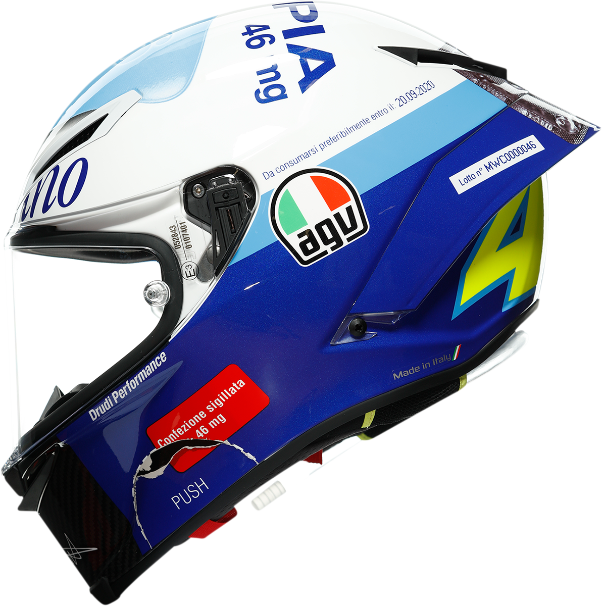 AGV Pista GP RR Helmet - Rossi Misano 2020 - Limited - ML