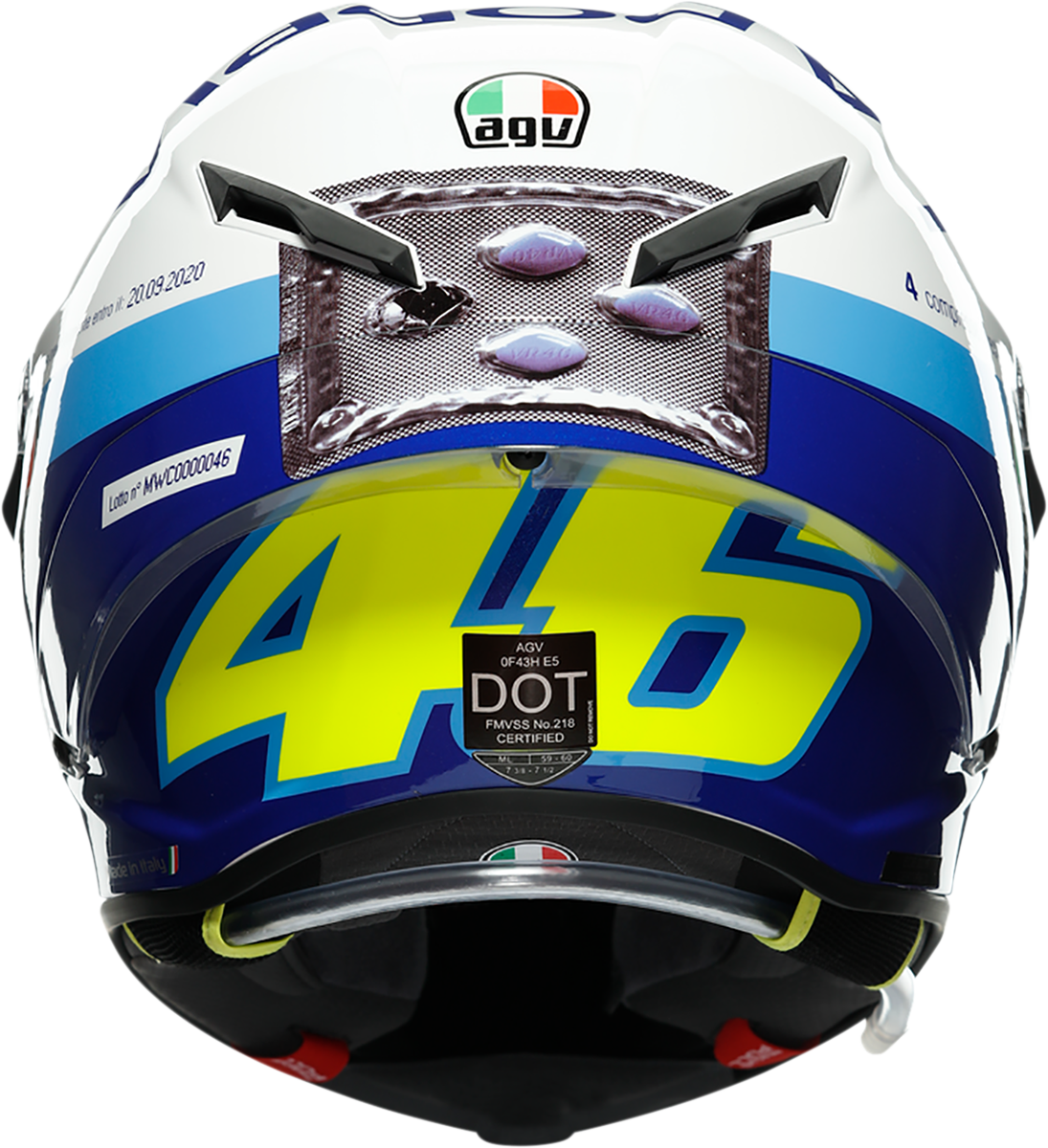 AGV Pista GP RR Helmet - Rossi Misano 2020 - Limited