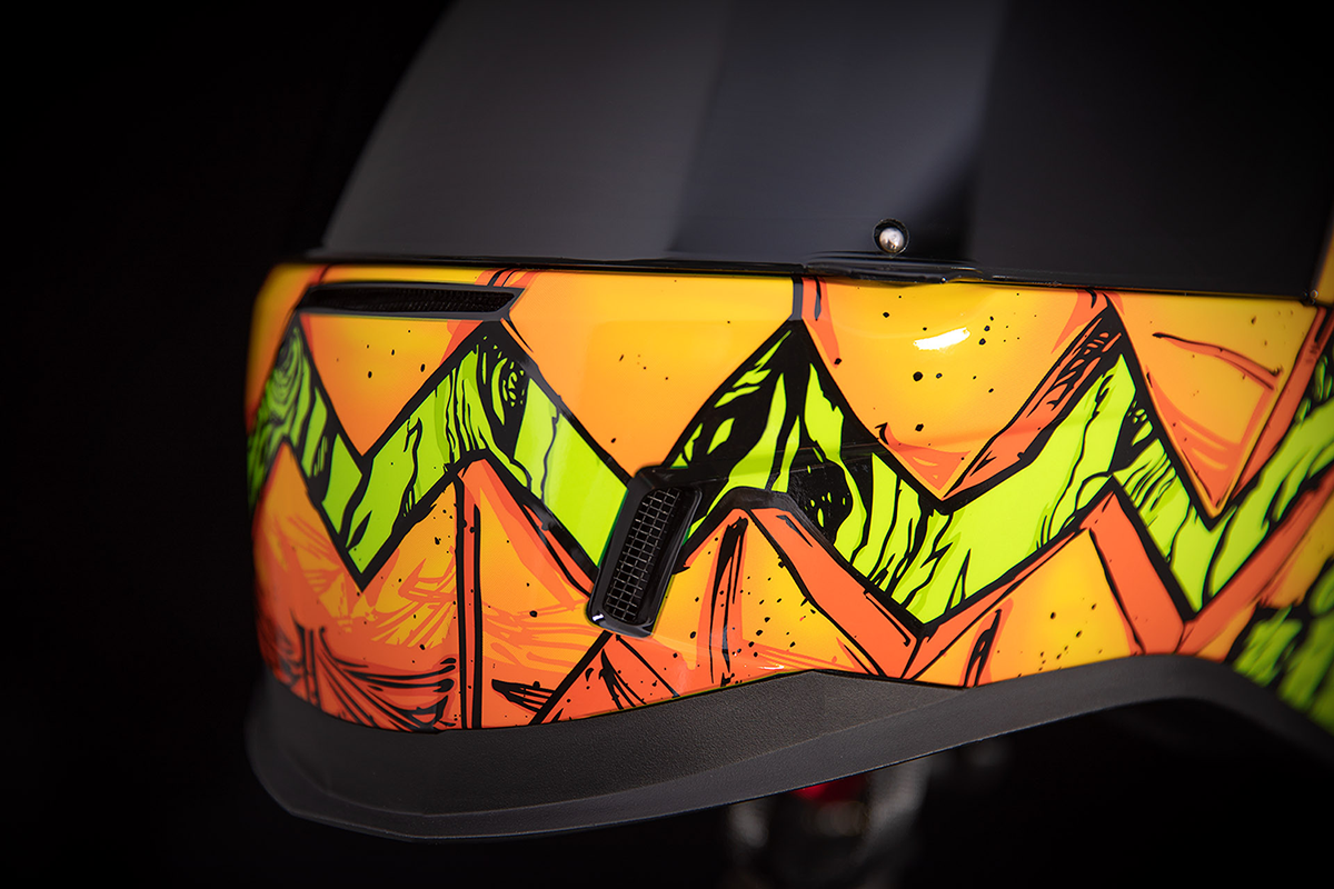 ICON Airform* Helmet - Trick or Street - Orange - XS 0101-14100