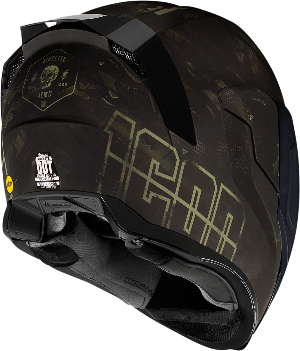 ICON Airflite* Helmet - Demo - MIPS? - Black - 3XL 0101-14128