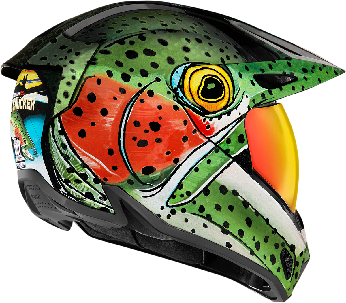 ICON Variant Pro* Helmet - Bug Chucker - Green - Medium 0101-14159