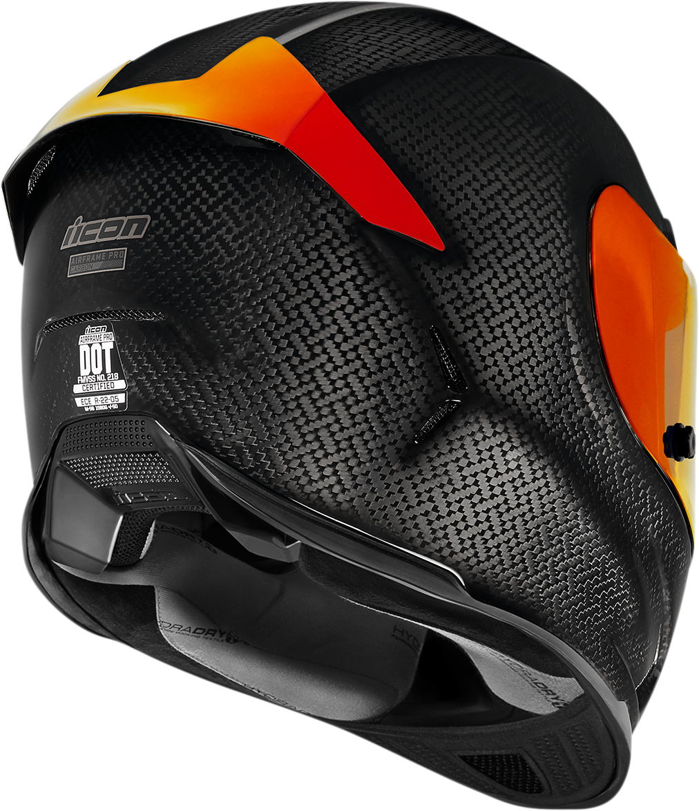 ICON Airframe Pro* Helmet - Carbon - Red - Small 0101-14013