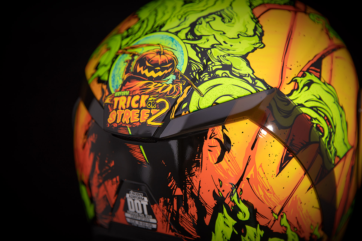 ICON Airform* Helmet - Trick or Street - Orange - 3XL 0101-14106